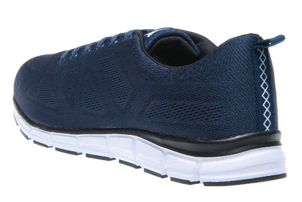 BORAS Sneaker In Übergrößen Blau 5203-0051 Große Herrenschuhe