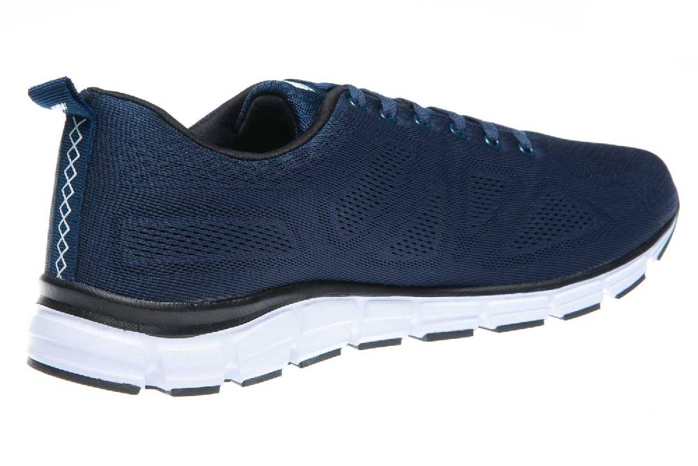 BORAS Sneaker In Übergrößen Blau 5203-0051 Große Herrenschuhe