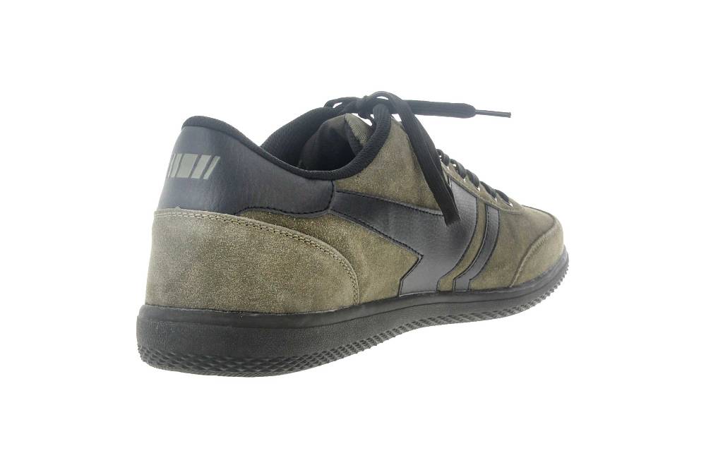 Boras Sneaker In Übergrößen Grün 3541-1527 Große Herrenschuhe