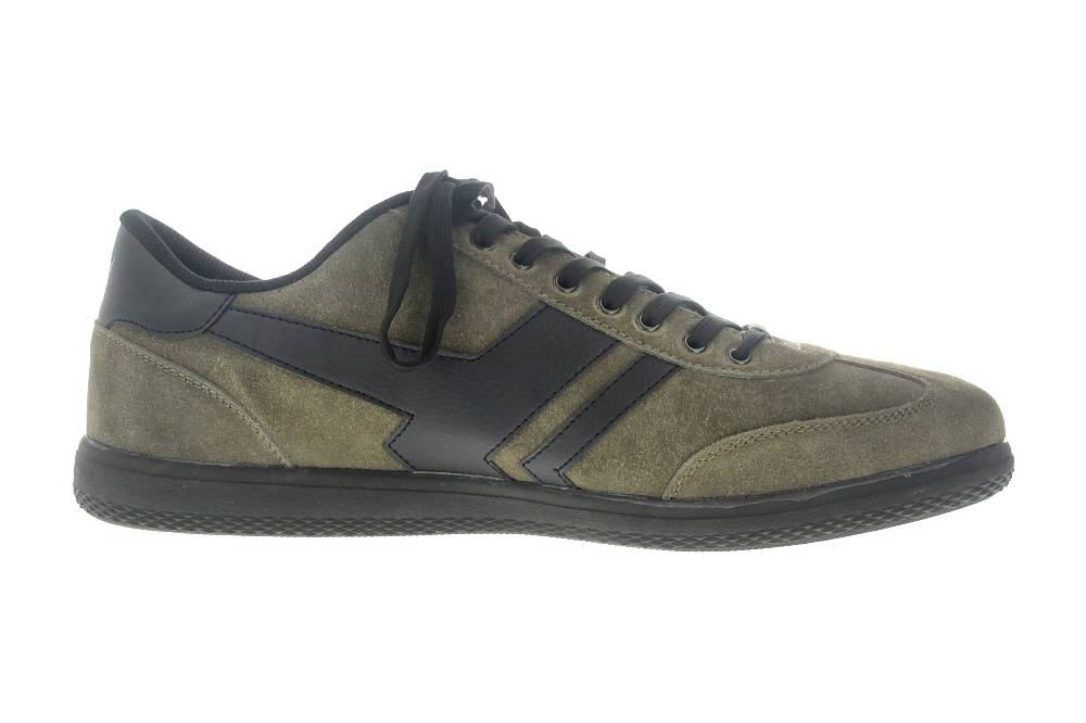 Boras Sneaker In Übergrößen Grün 3541-1527 Große Herrenschuhe