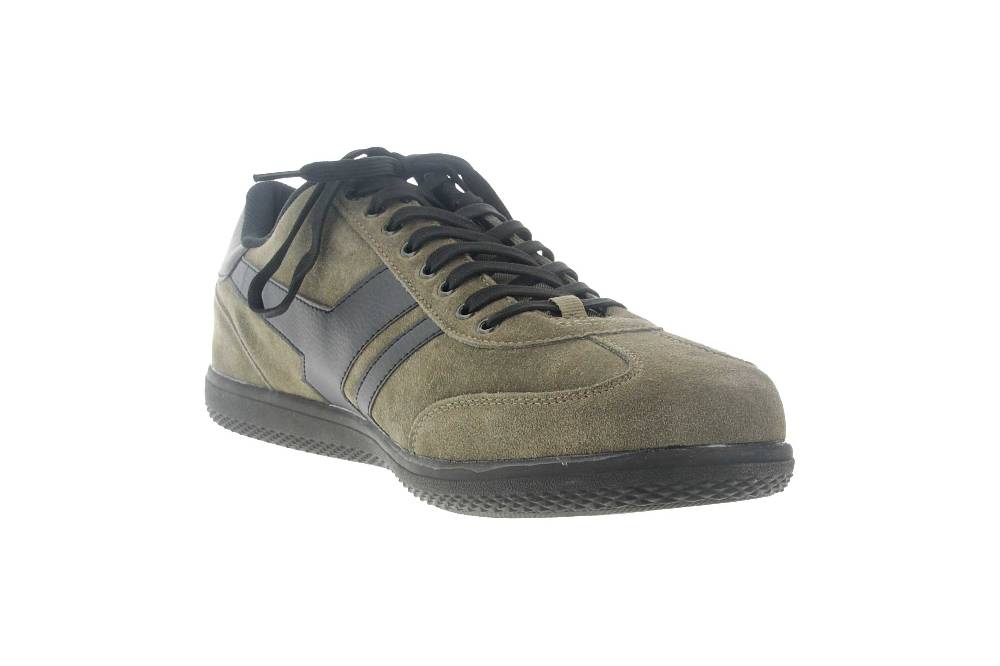Boras Sneaker In Übergrößen Grün 3541-1527 Große Herrenschuhe