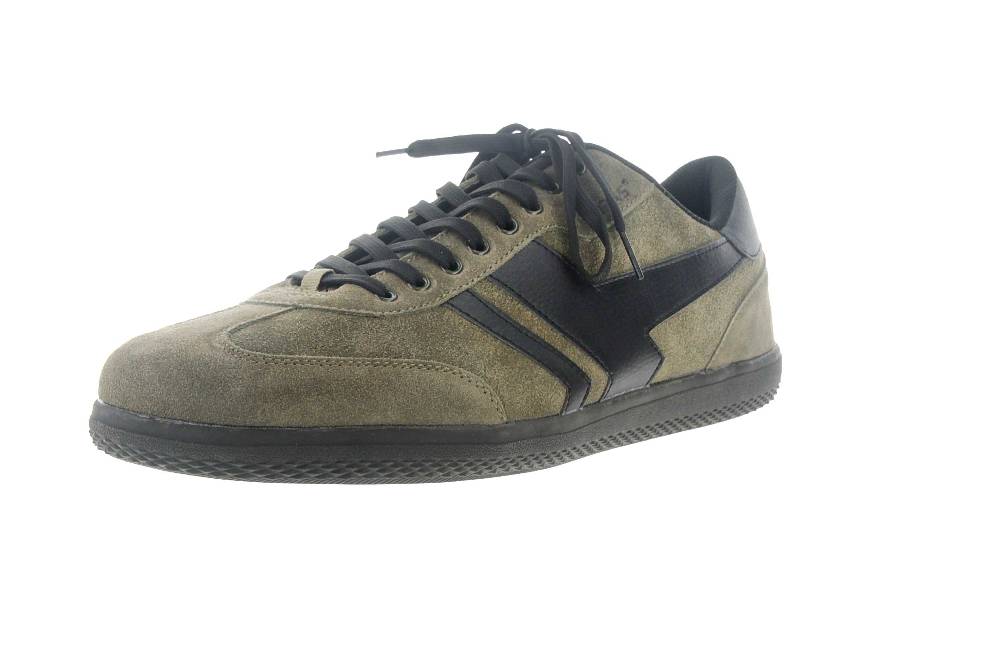 Boras Sneaker In Übergrößen Grün 3541-1527 Große Herrenschuhe