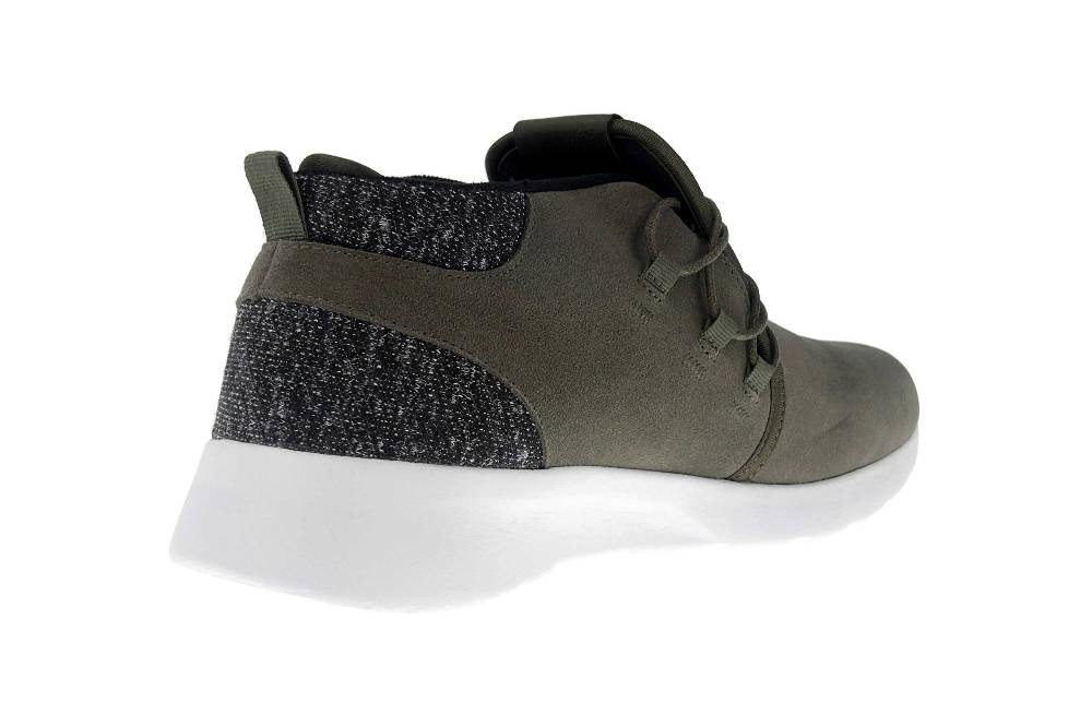 BORAS Sneaker In Übergrößen Grün 5207-0022 Große Herrenschuhe