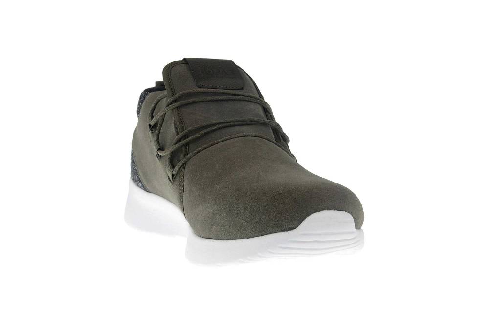 BORAS Sneaker In Übergrößen Grün 5207-0022 Große Herrenschuhe