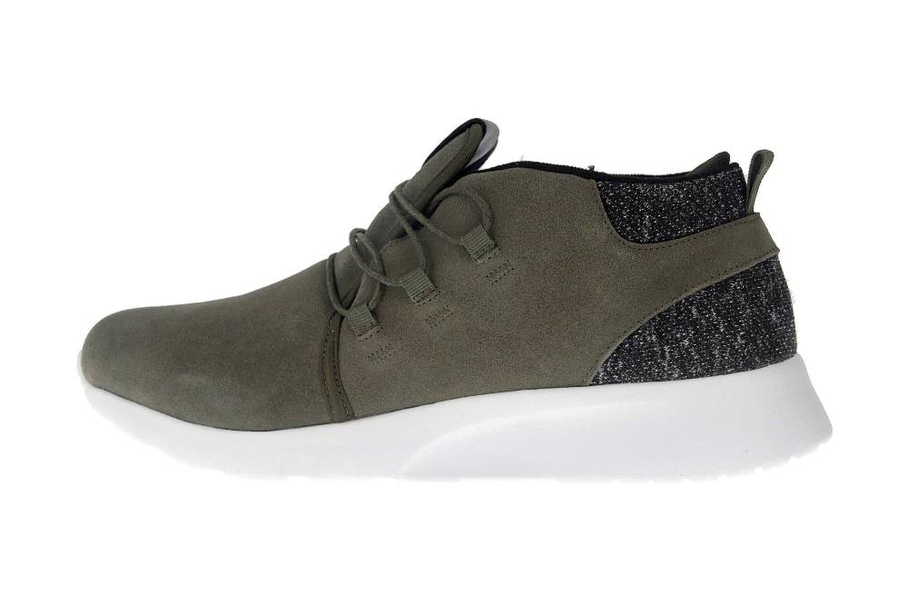 BORAS Sneaker in Übergrößen Grün 5207-0022 große Herrenschuhe