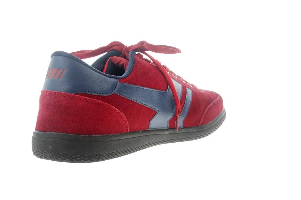 Boras Sneaker In Übergrößen Rot 3541-1528 Große Herrenschuhe