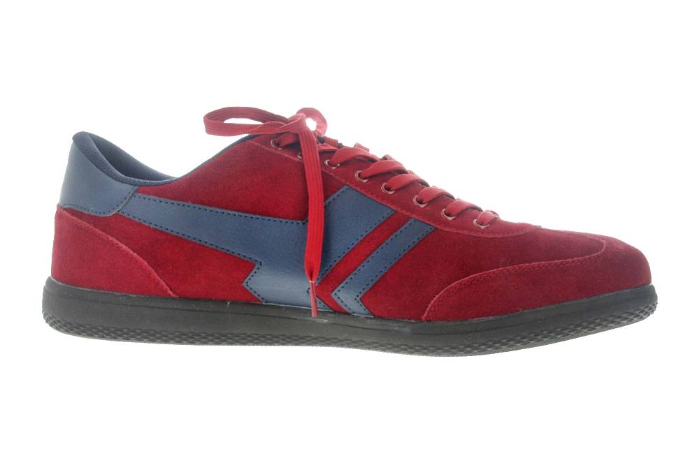 Boras Sneaker In Übergrößen Rot 3541-1528 Große Herrenschuhe