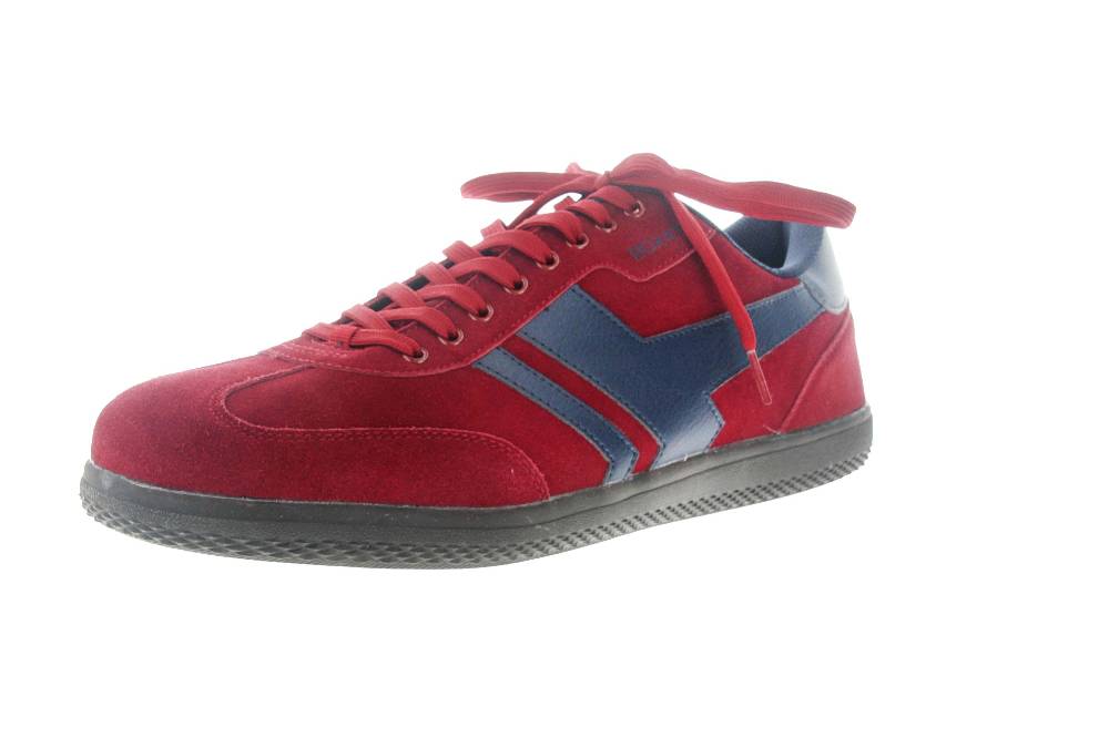 Boras Sneaker In Übergrößen Rot 3541-1528 Große Herrenschuhe