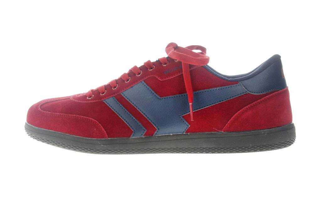 Boras Sneaker in Übergrößen Rot 3541-1528 große Herrenschuhe