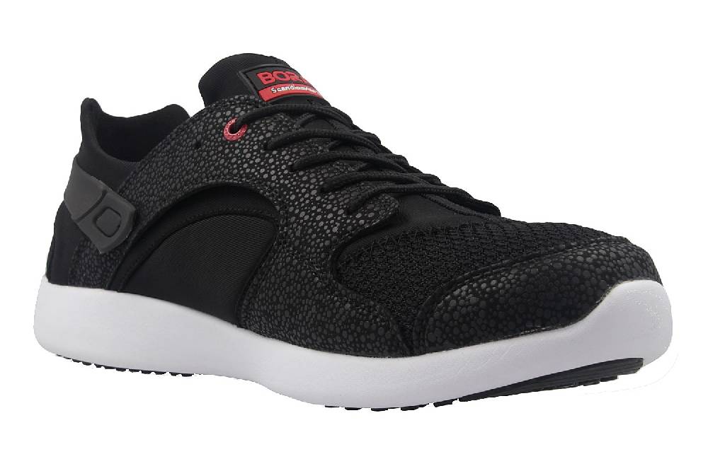 Boras Sneaker In Übergrößen Schwarz 3194-0145 Große Herrenschuhe