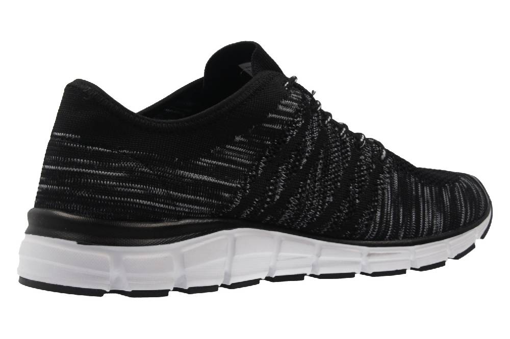 Boras Sneaker In Übergrößen Schwarz 5200-0145 Große Herrenschuhe