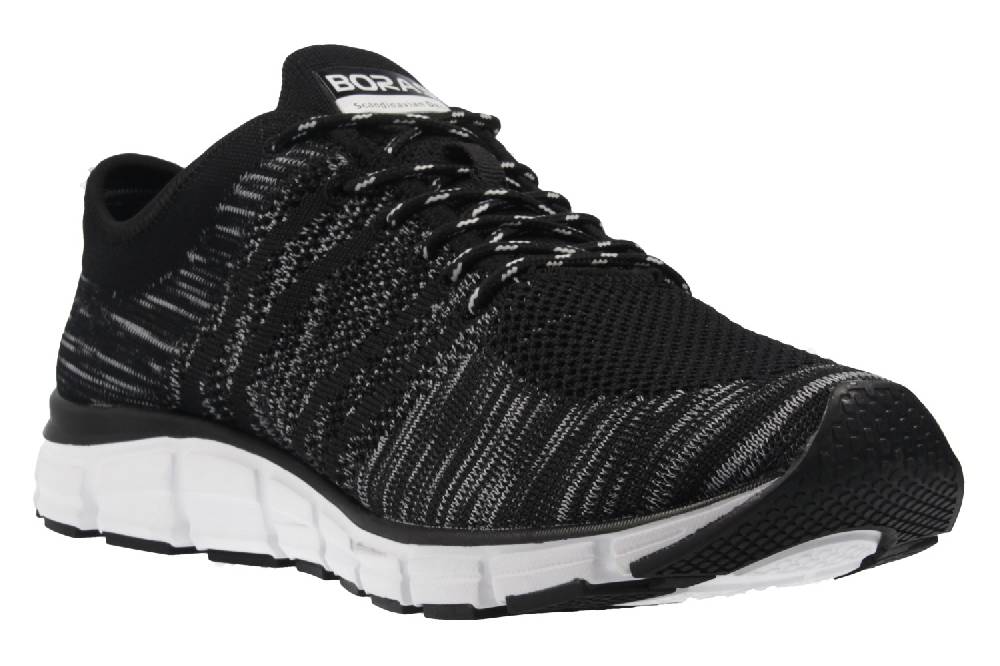 Boras Sneaker In Übergrößen Schwarz 5200-0145 Große Herrenschuhe