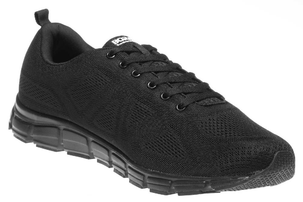 BORAS Sneaker In Übergrößen Schwarz 5203-0001 Große Herrenschuhe