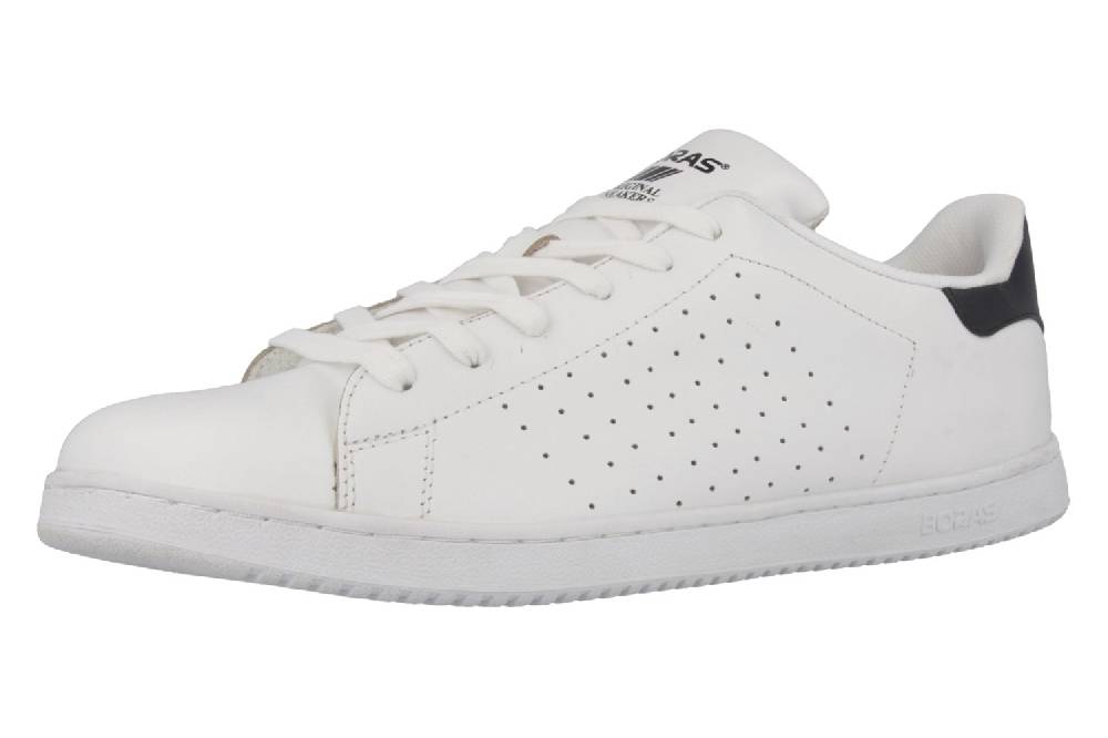 Boras Sneaker In Übergrößen Weiß 3208-0066 Große Herrenschuhe