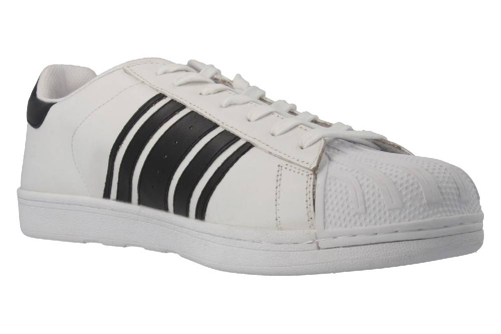 Boras Sneaker In Übergrößen Weiß 3679-0066 Große Herrenschuhe