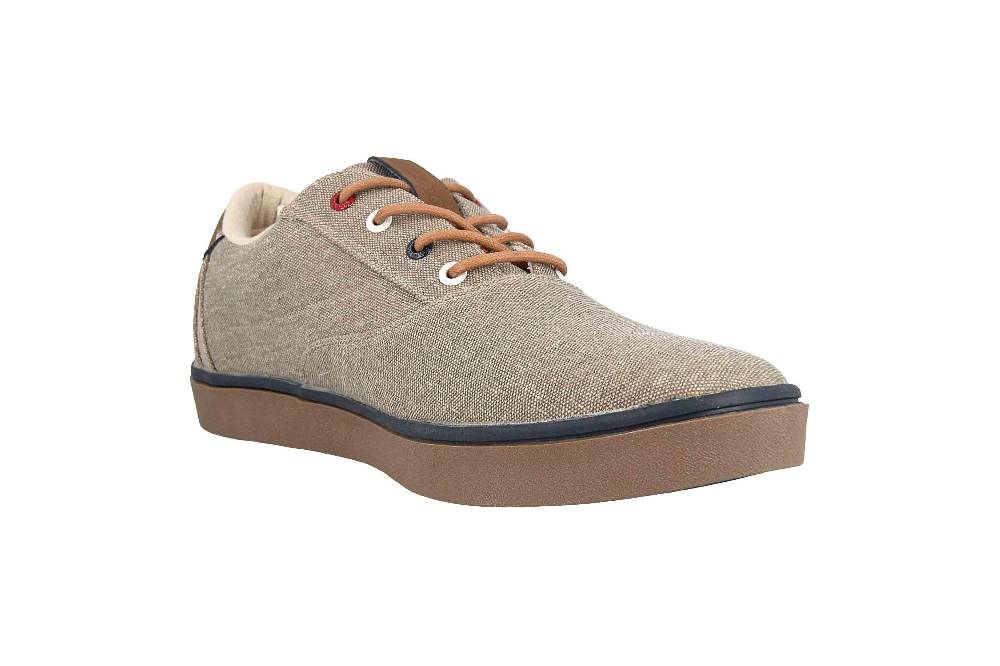 Boras SP Canvas Sneaker Sneaker In Übergrößen Braun 5204-0090 Große Herrenschuhe