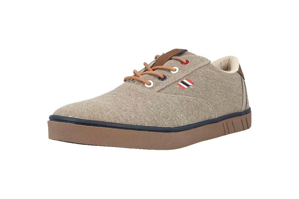 Boras SP Canvas Sneaker Sneaker In Übergrößen Braun 5204-0090 Große Herrenschuhe