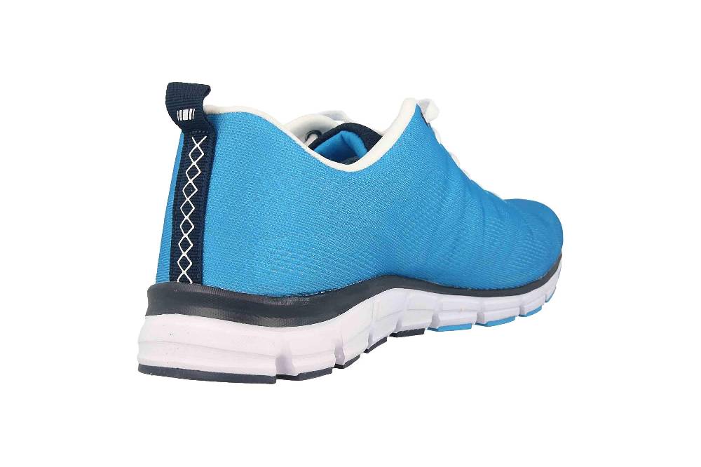 Boras SP Fashion Sports Sneaker Basic Sneaker In Übergrößen Blau 5203-1559 Große Herrenschuhe