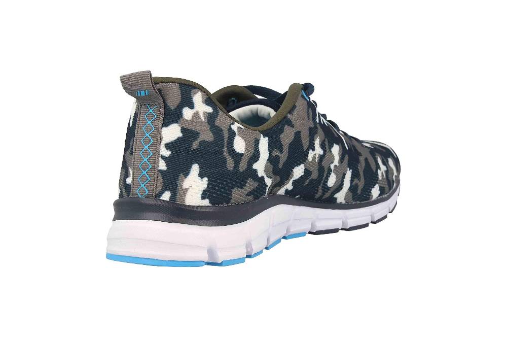 Boras SP Sports Sneaker Camo Sneaker In Übergrößen Mehrfarbig 5202-1561 Große Herrenschuhe
