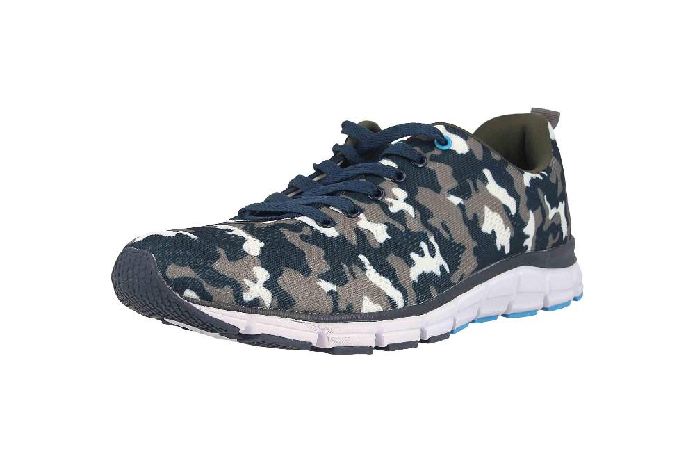Boras SP Sports Sneaker Camo Sneaker In Übergrößen Mehrfarbig 5202-1561 Große Herrenschuhe