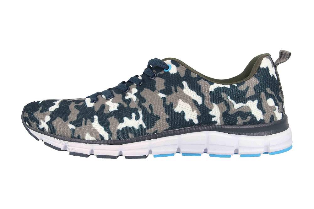 Boras SP Sports Sneaker Camo Sneaker in Übergrößen Mehrfarbig 5202-1561 große Herrenschuhe