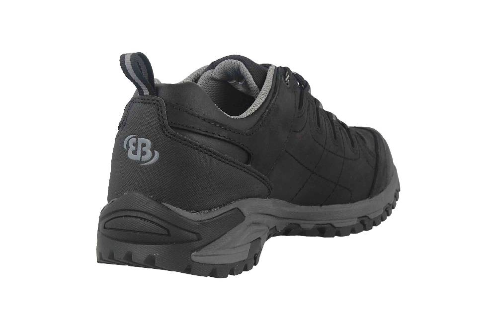 Brütting Blackburn Low Trekkingschuhe In Übergrößen Schwarz 211219 Große Damenschuhe