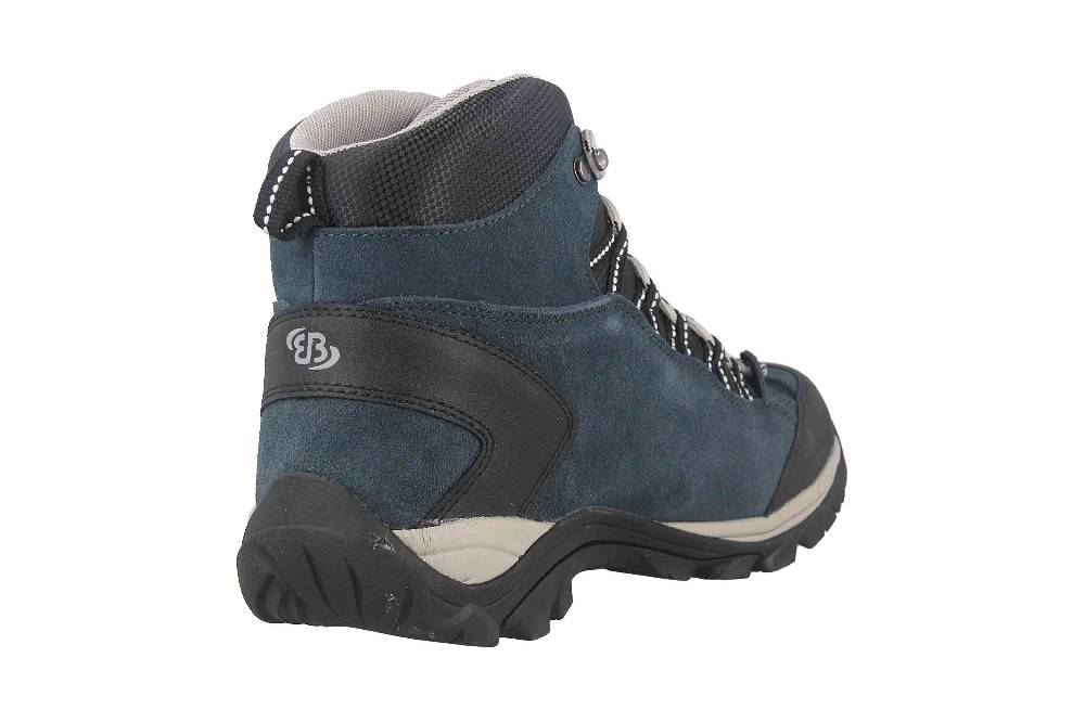 Brütting Mount Bona High Trekkingschuhe In Übergrößen Blau 221086 Große Damenschuhe