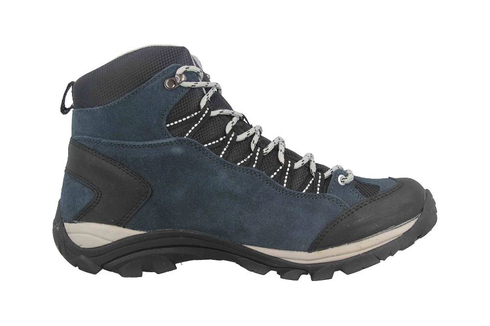Brütting Mount Bona High Trekkingschuhe In Übergrößen Blau 221086 Große Damenschuhe