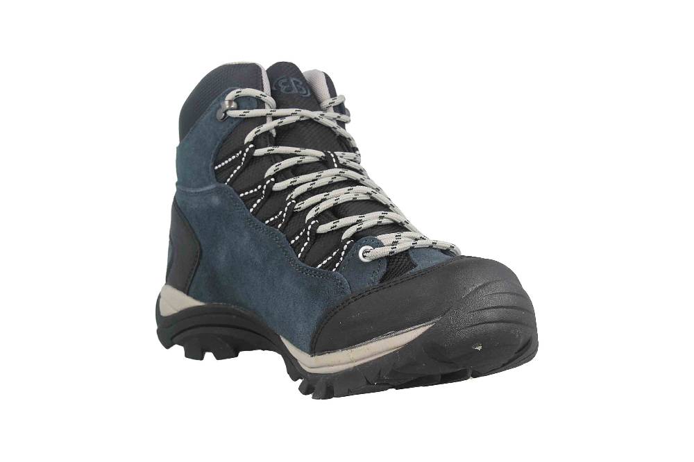 Brütting Mount Bona High Trekkingschuhe In Übergrößen Blau 221086 Große Damenschuhe