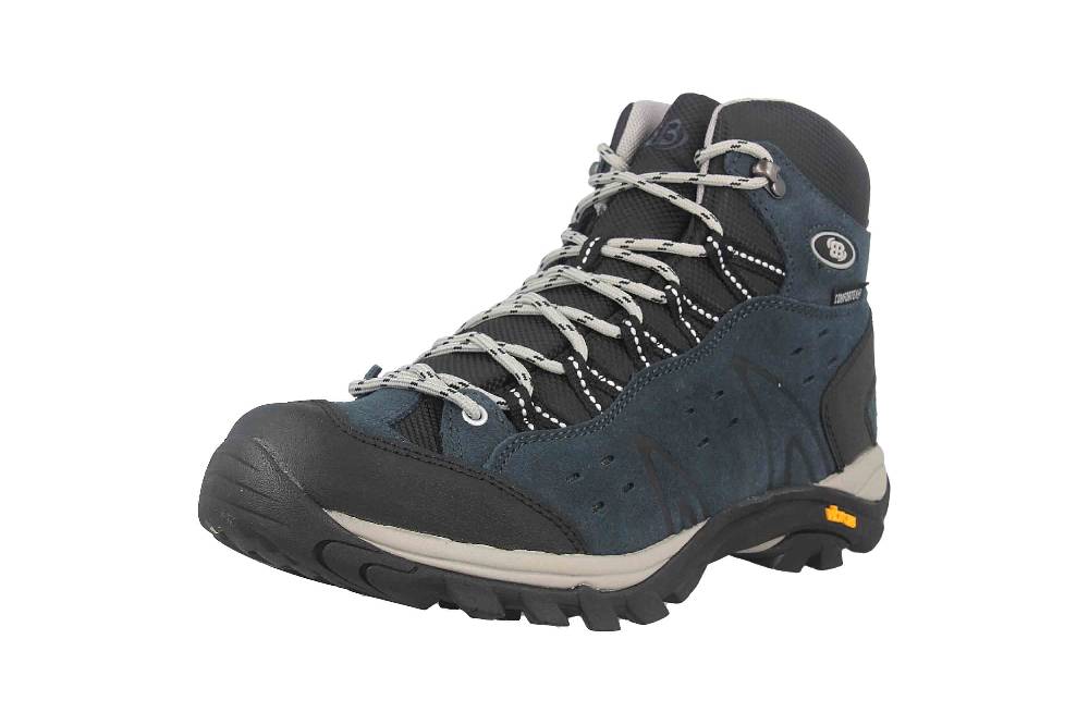 Brütting Mount Bona High Trekkingschuhe In Übergrößen Blau 221086 Große Damenschuhe