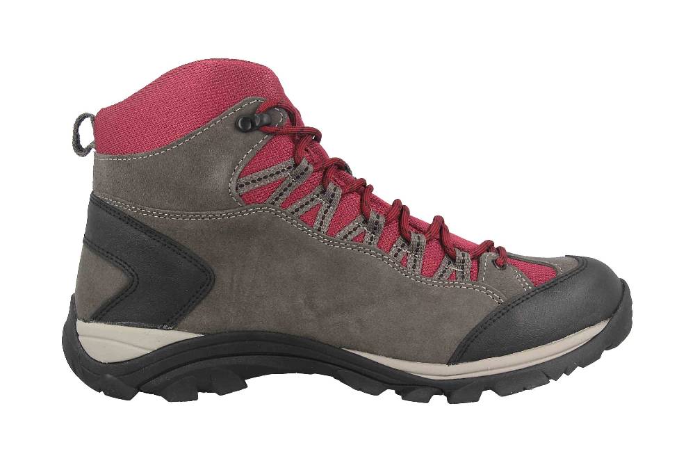 Brütting Mount Bona High Trekkingschuhe In Übergrößen Grau 221124 Große Damenschuhe