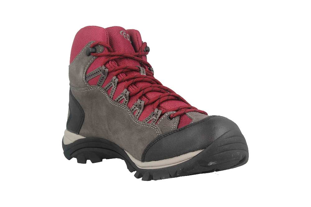 Brütting Mount Bona High Trekkingschuhe In Übergrößen Grau 221124 Große Damenschuhe