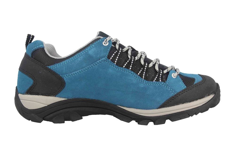 Brütting Mount Bona Low Trekkingschuhe In Übergrößen Blau 211329 Große Damenschuhe
