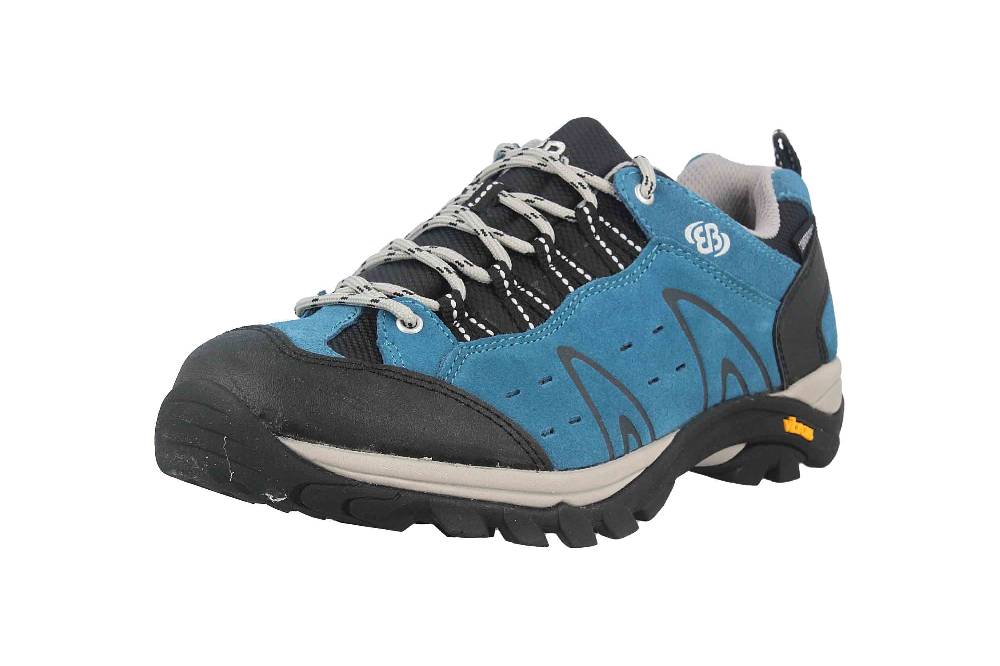 Brütting Mount Bona Low Trekkingschuhe In Übergrößen Blau 211329 Große Damenschuhe