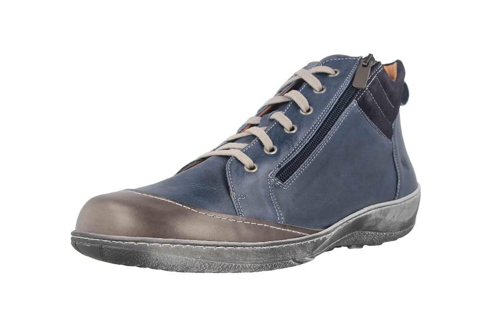 Brütting Mount Bona Low Trekkingschuhe In Übergrößen Blau 211095 Große Unisexschuhe