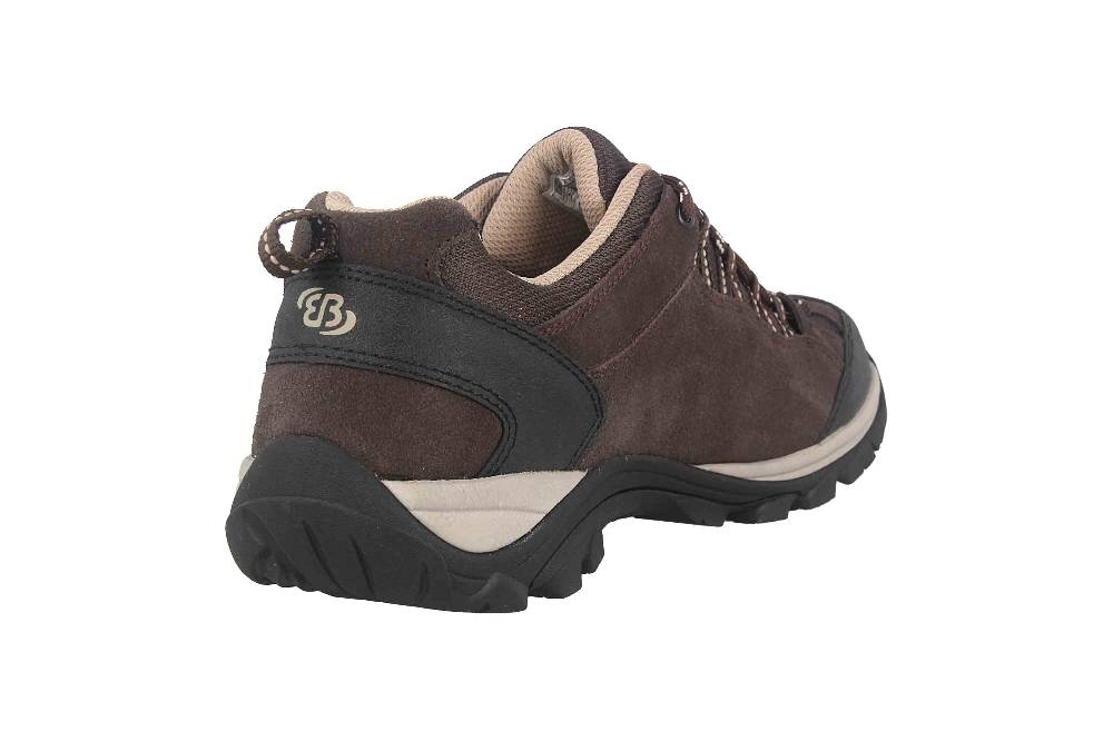 Brütting Mount Bona Low Trekkingschuhe In Übergrößen Braun 211310 Große Damenschuhe