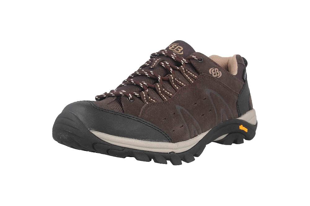 Brütting Mount Bona Low Trekkingschuhe In Übergrößen Braun 211310 Große Damenschuhe