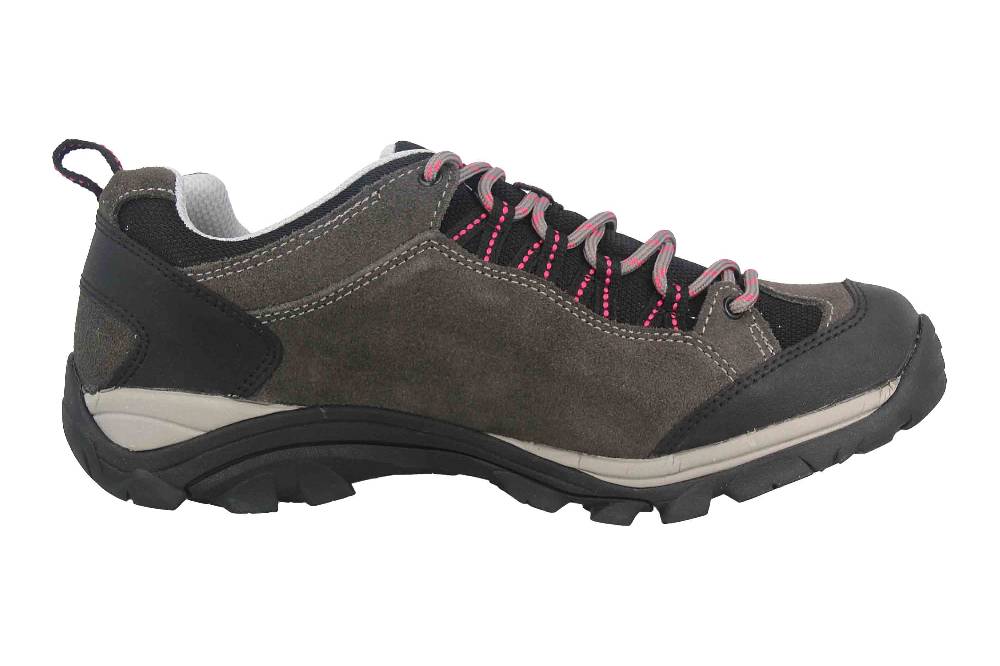 Brütting Mount Bona Low Trekkingschuhe In Übergrößen Grau 211309 Große Damenschuhe