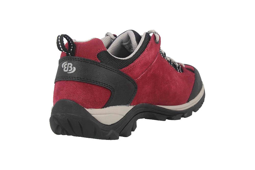 Brütting Mount Bona Low Trekkingschuhe In Übergrößen Bordeaux 211308 Große Damenschuhe