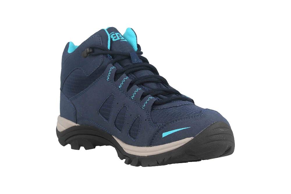 Brütting Mount Frakes High Trekkingschuhe In Übergrößen Blau 221260 Große Damenschuhe