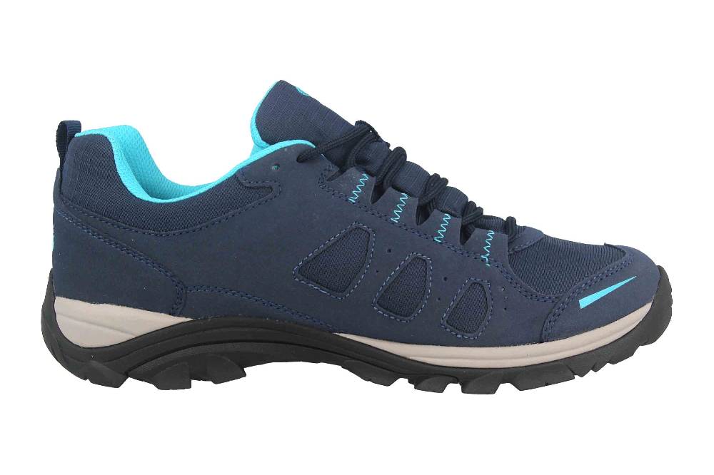 Brütting Mount Frakes Low Trekkingschuhe In Übergrößen Blau 211306 Große Damenschuhe