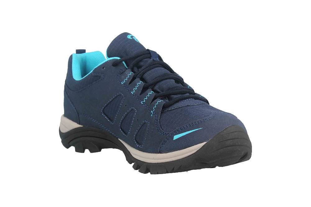 Brütting Mount Frakes Low Trekkingschuhe In Übergrößen Blau 211306 Große Damenschuhe