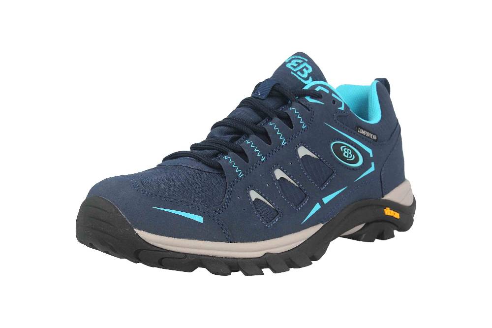 Brütting Mount Frakes Low Trekkingschuhe In Übergrößen Blau 211306 Große Damenschuhe