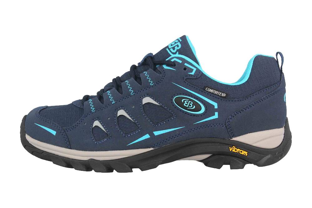 Brütting Mount Frakes Low Trekkingschuhe in Übergrößen Blau 211306 große Damenschuhe