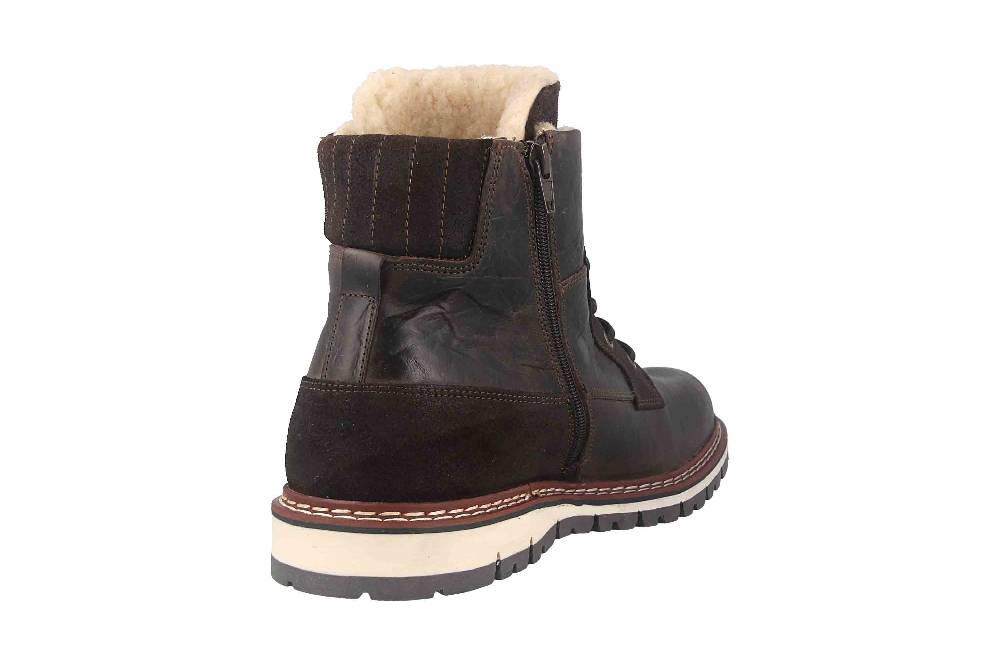 Bullboxer AKHIL MID LACE II Boots In Übergrößen Braun 877K55858AP134SU39/877K55858AP134SU88 Große Herrenschuhe