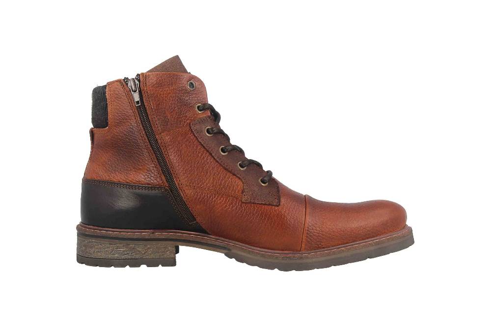 Bullboxer Boots In Übergrößen Braun 285K55858ECOBBSU88 Große Herrenschuhe