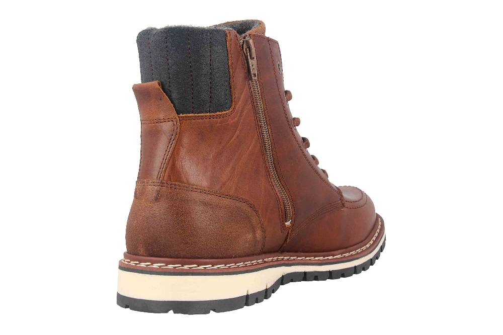 Bullboxer Boots In Übergrößen Braun 877K84988VARCNSU88 Große Herrenschuhe
