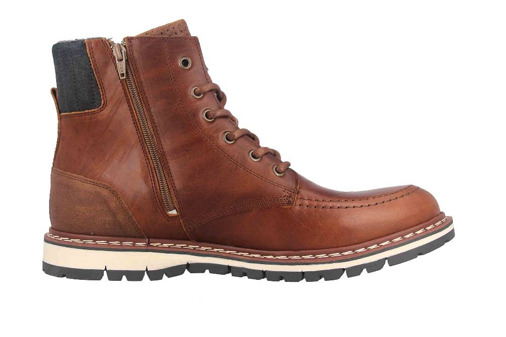 Bullboxer Boots In Übergrößen Braun 877K84988VARCNSU88 Große Herrenschuhe