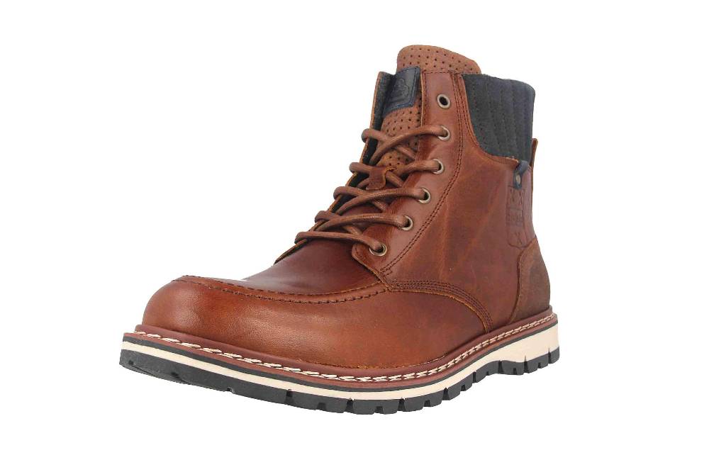 Bullboxer Boots In Übergrößen Braun 877K84988VARCNSU88 Große Herrenschuhe