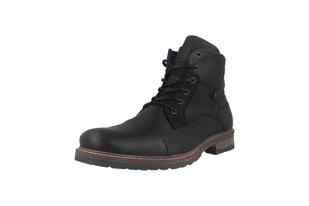 Bullboxer Boots In Übergrößen Schwarz 285K55858EBLCKSU88 Große Herrenschuhe